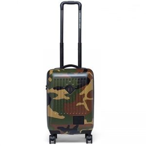 HERSCHEL WOODLAND CAMO TRADE CARRY-ON LUGGAGE BAG